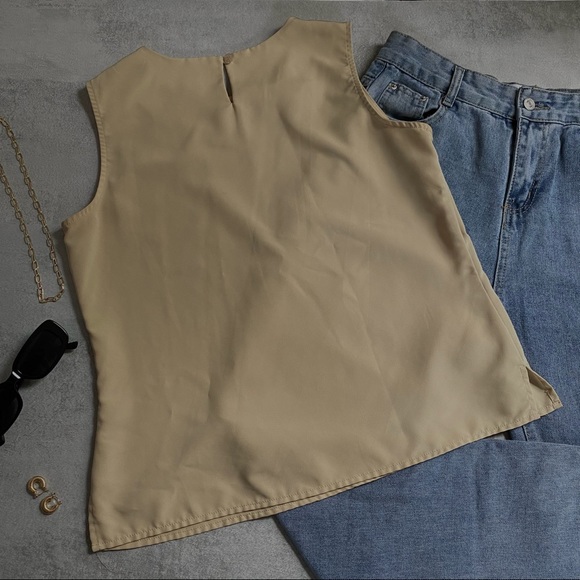 Notations | Tan Blouse - Picture 2 of 3